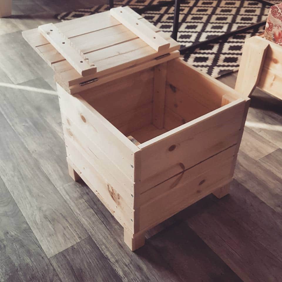 שידה+הדום+ארגז אחסון