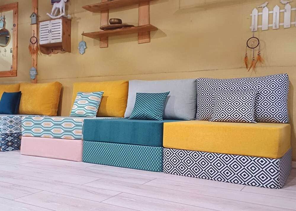 פינת רביצה מודולרית Asia