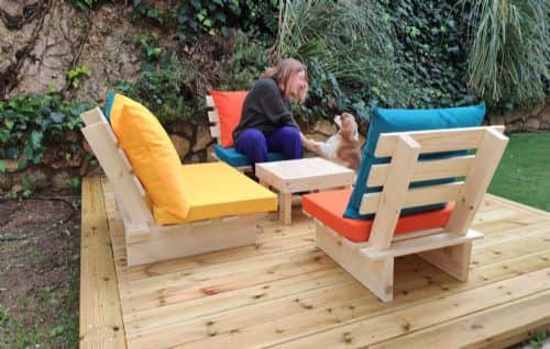 פינת זולה 2+1+1 ושולחן