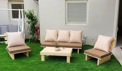 פינת זולה 3+1+1 ושולחן