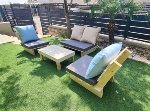 פינת זולה 2+1+1 ושולחן star plus