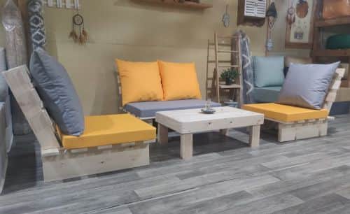 פינת זולה 2+1+1 ושולחן star plus